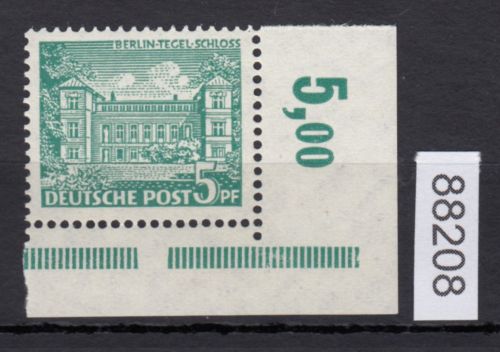 Berlin 1949, Mich.-Nr.: 44 ** Eckrand