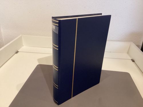 Briefmarkenalbum Einsteckalben  DIN A4 60 Seiten weiß gebraucht