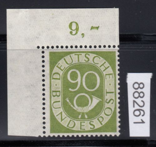 Bund 1951, Mich.-Nr.: 138 ** Eckrand   GEPRÜFT