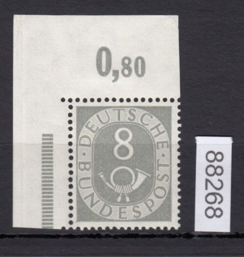 Bund 1951, Mich.-Nr.: 127 ** Eckrand   Oberrand *