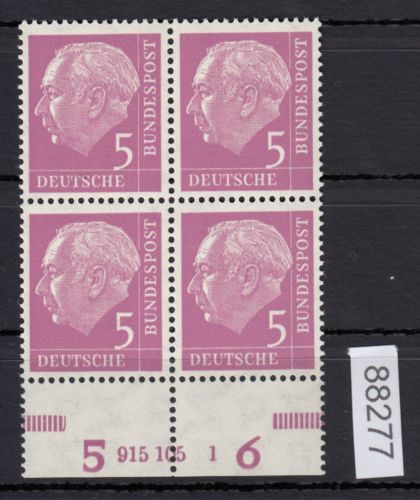 Bund 1954, Mich.-Nr.: 179xv **  HAN 915.105 1