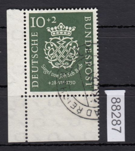 Bund 1950, Mich.-Nr.: 121 gestempelt Eckrand