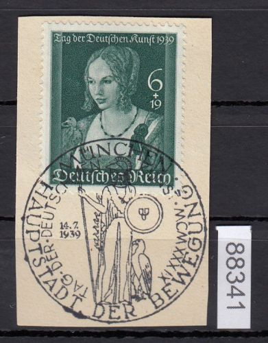 DR 1939, Mich.-Nr.: 700 gestempelt Luxus   Tag der Deutschen Kunst