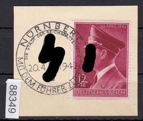 DR 1942, Mich.-Nr.: 813 gestempelt Luxus   20.4.1942