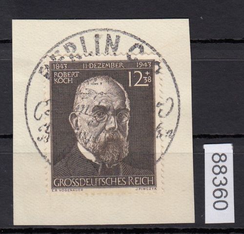 DR 1944, Mich.-Nr.: 864 gestempelt Luxus   Robert  Koch