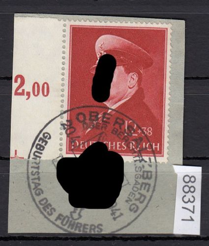 DR 1941, Mich.-Nr.: 772 gestempelt  Luxus    20.4.1943