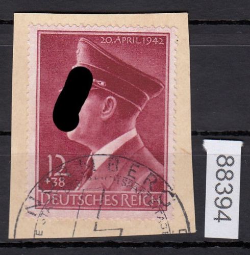DR 1942, Mich.-Nr.: 813 gestempelt Luxus   20.4.1942