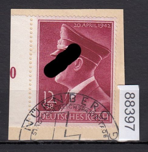 DR 1942, Mich.-Nr.: 813 gestempelt Luxus   20.4.1942