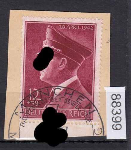 DR 1942, Mich.-Nr.: 813 gestempelt Luxus   20.4.1942