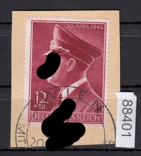 DR 1942, Mich.-Nr.: 813 gestempelt Luxus   20.4.1942