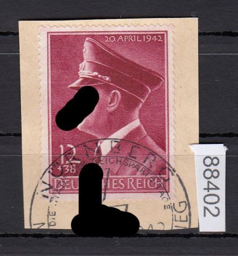 DR 1942, Mich.-Nr.: 813 gestempelt Luxus   20.4.1942