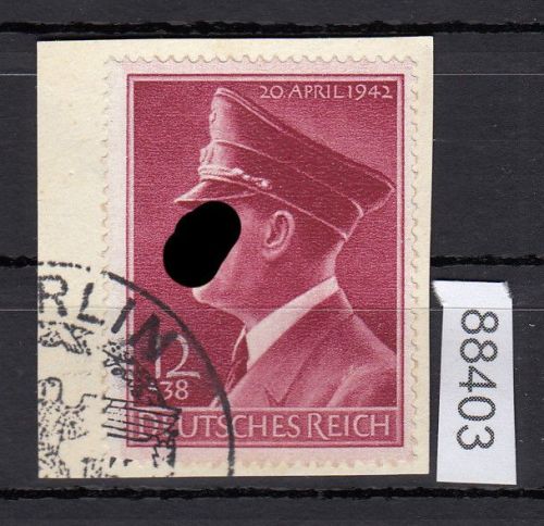 DR 1942, Mich.-Nr.: 813 gestempelt Luxus   20.4.1942