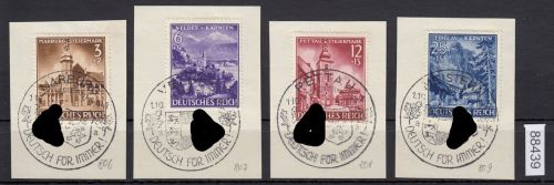 DR 1941, Mich.-Nr.: 806-09 gestempelt Luxus
