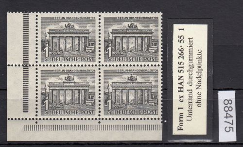 Berlin 1949, Mich.-Nr.: 42 ** Eckrand