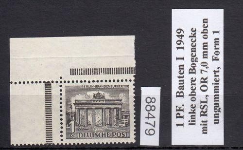 Berlin 1949, Mich.-Nr.: 42 ** Eckrand