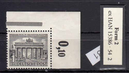 Berlin 1949, Mich.-Nr.: 42 ** Eckrand