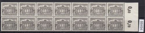 Berlin 1949, Mich.-Nr.: 42 **   Randstreifen