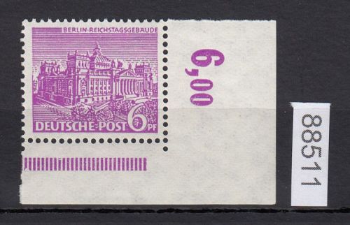 Berlin 1949, Mich.-Nr.: 45 ** Eckrand