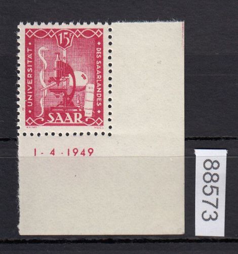 Saarland 1949 Mi. Nr. 264 Br **   (Druckdatum)