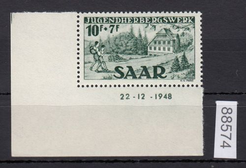 Saarland 1949 Mi. Nr. 263 Br **   (Druckdatum)