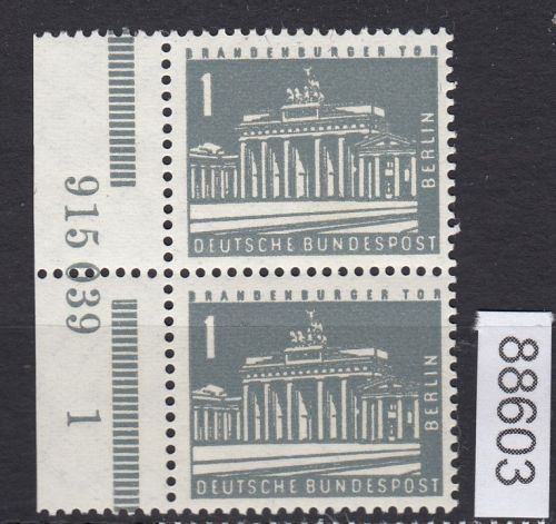 Berlin 1956, Mich.-Nr.: 140 w ** HAN     glatte gummirung
