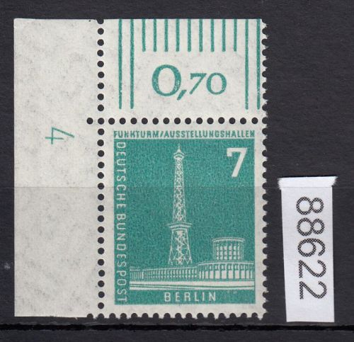 Berlin 1956, Mich.-Nr.: 142 v  DZ 4 **  Druckerzeichen