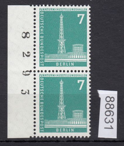 Berlin 1956, Mich.-Nr.: 142 w   **  Bogennummer