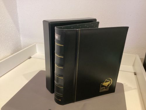 Deutsche Post pro collect extra Alben + Schuber + 30 Hüllen 1 Tasche  gebraucht