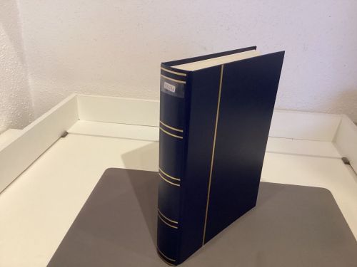 Briefmarkenalbum Einsteckalben  DIN A4 60 Seiten weiß gebraucht