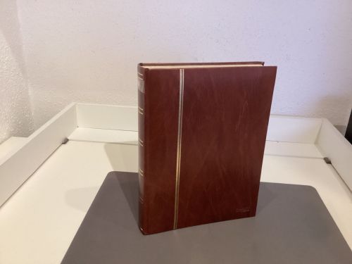 Briefmarkenalbum Einsteckalben  DIN A4 60 Seiten weiß gebraucht