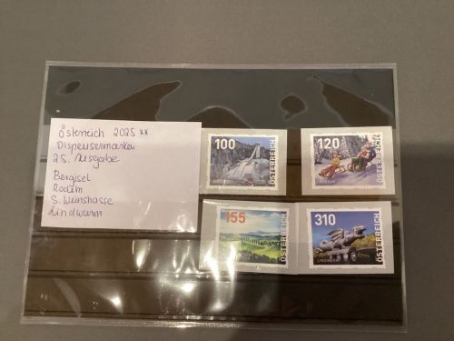 Österreich 2025  *Dispensermarken  25. Ausgabe