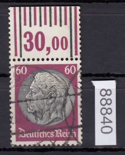 DR 1933, Mich.-Nr.: 493 gestempelt   Oberrand