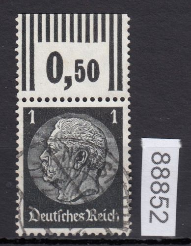 DR 1933, Mich.-Nr.: 512  gestempelt Oberrand