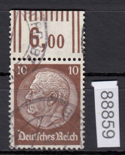 DR 1933, Mich.-Nr.: 518  gestempelt Oberrand