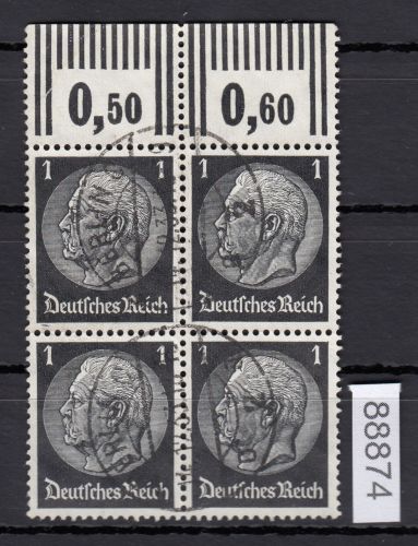 DR 1933, Mich.-Nr.: 512  gestempelt Oberrand