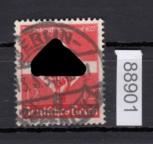 DR 1935, Mich.-Nr.: 572 y gestempelt