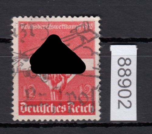 DR 1935, Mich.-Nr.: 572 y gestempelt