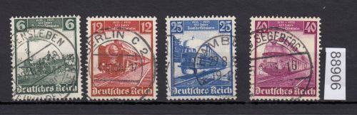 DR 1935, Mich.-Nr.: 580-583 gestempelt