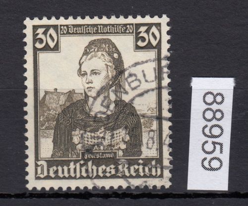 DR 1935, Mich.-Nr.: 596 gestempelt