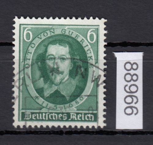 DR 1936, Mich.-Nr.: 608 II gest.  geprüft