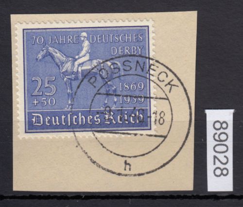 DR 1939, Mich.-Nr.: 698 gestempelt  Luxus   Pössneck