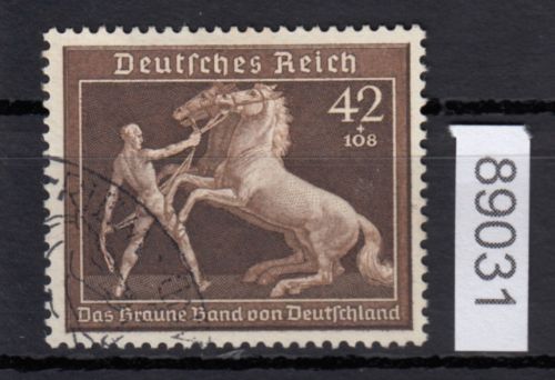 DR 1939, Mich.-Nr.: 699 gestempelt     Braune  Band   Müchen  Riem