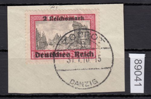DR 1939, Mich.-Nr.: 729 gestempelt   Zoppot