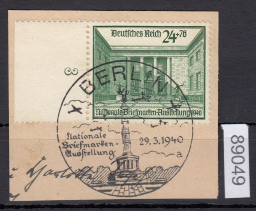 DR 1940, Mich.-Nr.: 743 gestempelt Luxus   Berlin