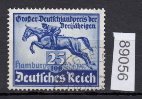 DR 1940, Mich.-Nr.: 746 gestempelt   Deutsches Derby    Hamburg