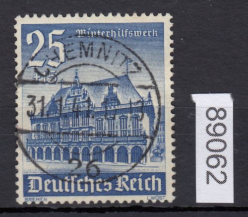 DR 1940, Mich.-Nr.: 758  gestempelt  Zentrisch  LUXUS