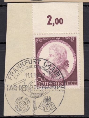DR 1941, Mich.-Nr.: 810 II gestempelt