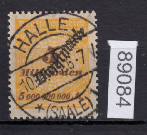 DR Dienst 1923, Mich.-Nr.:D 85  gestempelt Luxus  Zentrisch geprüft