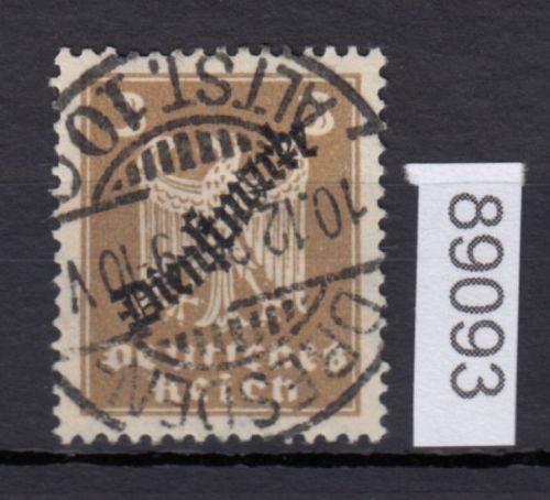 DR Dienst 1924, Mich.-Nr.:D 105  gestempelt  Luxus  Zentrisch