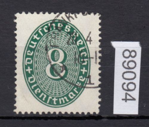 DR Dienst 1927, Mich.-Nr.:D 116 b  gestempelt geprüft